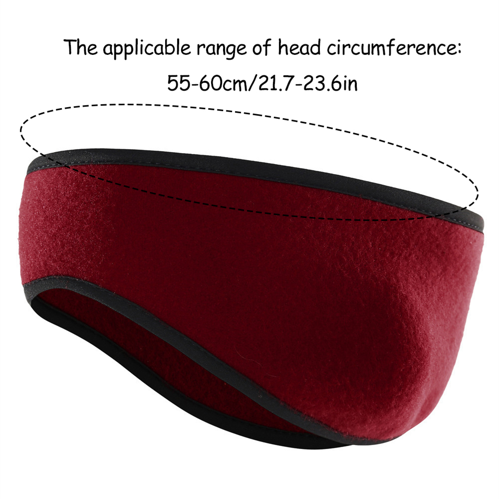 1Pc Winter Fleece Earmuffs Col - Fleece Ear Warmer Band incelemesi ve fiyatı