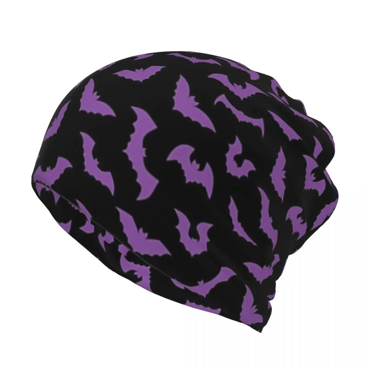 Purple Bats Pastel Goth Candy  - Knit Beanie Hat Warm incelemesi ve fiyatı
