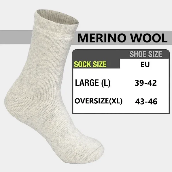HOT  2026 3 Pairs Men Women Wo - Thermal Sock Wool incelemesi ve fiyatı