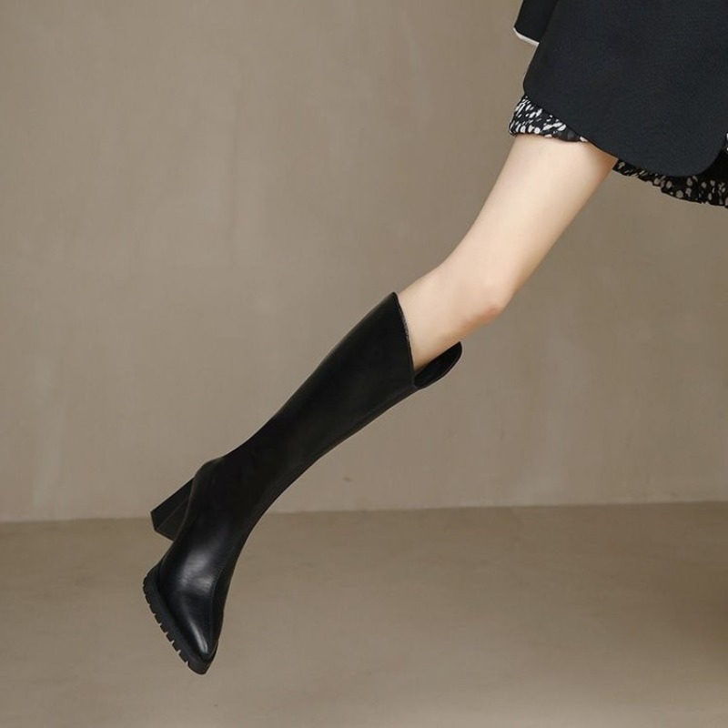 Elegant Heeled Women's Long Bo - Waterproof Winter Boot incelemesi ve fiyatı
