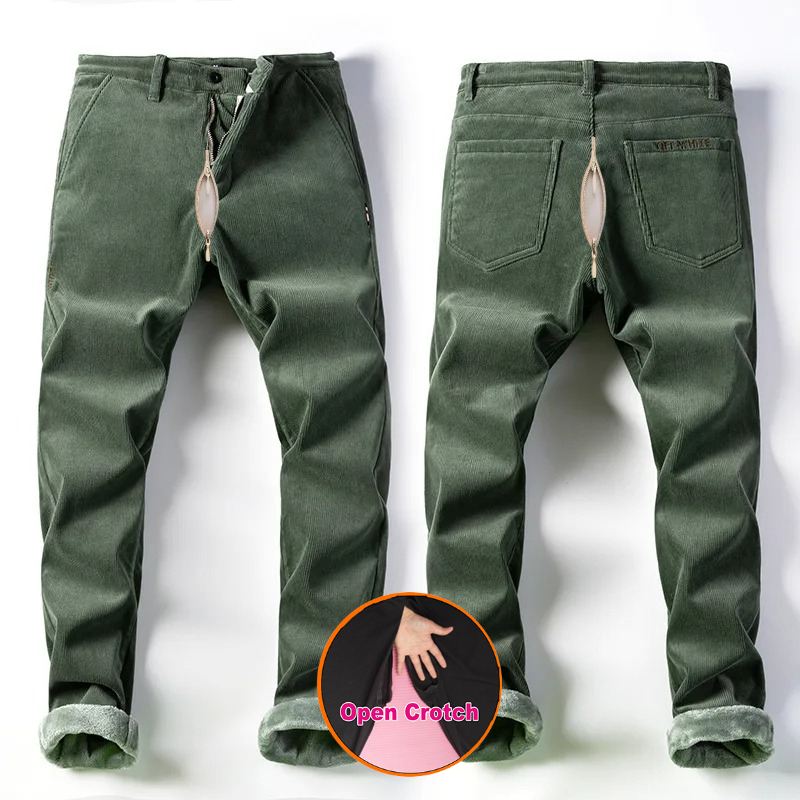 Open Crotch Men Fall Winter Fl - Corduroy Pant Warm incelemesi ve fiyatı