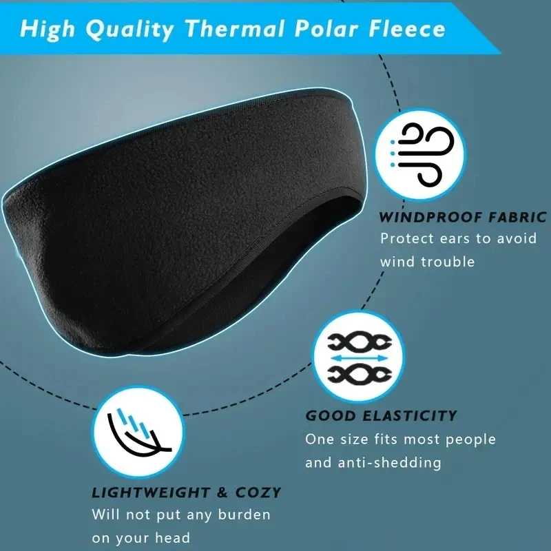 1Pcs Stylish Winter Headband E - Winter Headband Fleece incelemesi ve fiyatı