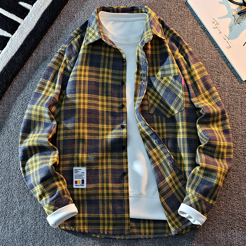 2025 New Arrival Mens Plaid Sh - Flannel Shirt Lined incelemesi ve fiyatı