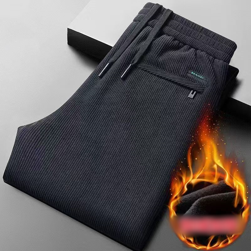 Black gray men's corduroy and  - Corduroy Pant Warm incelemesi ve fiyatı