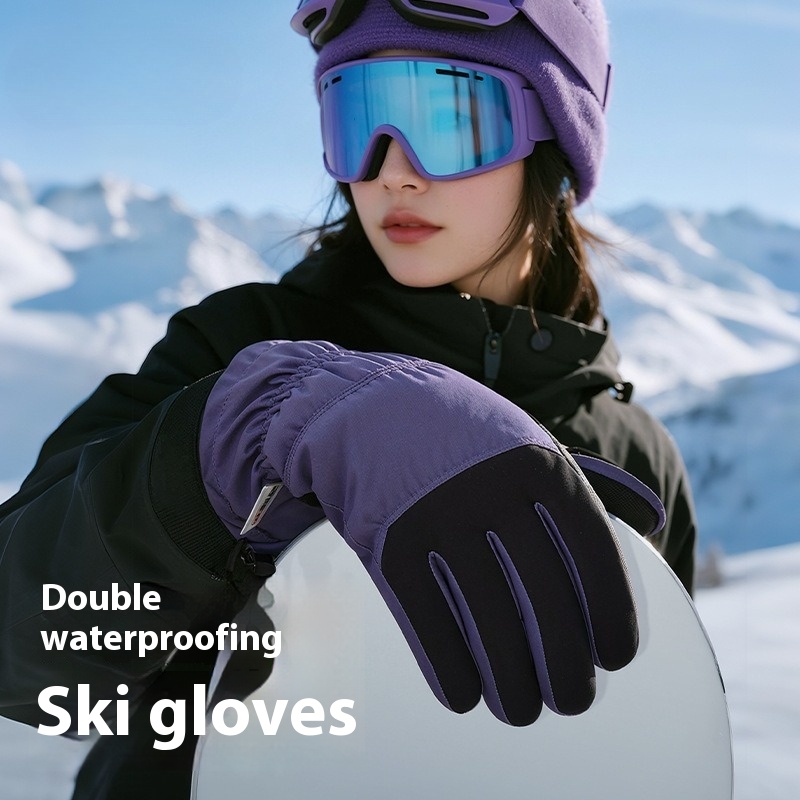 New Winter Thermal Gloves Skii - Snow Glove Insulated incelemesi ve fiyatı