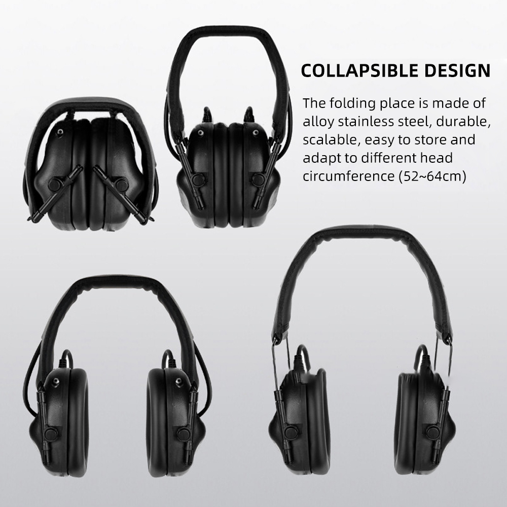 BOOIU Tactical Electronic Shoo - Earmuffs Foldable incelemesi ve fiyatı
