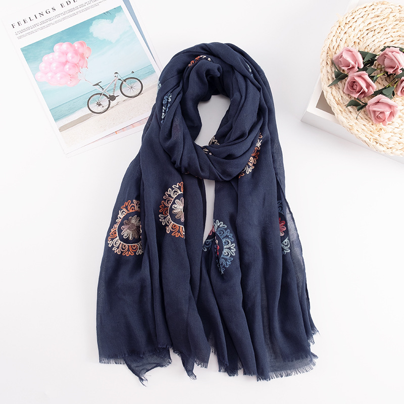 Many Colours Ethnic Embroidery - Shawl Wrap Winter incelemesi ve fiyatı