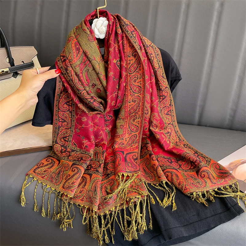 Tassel Blanket Design Thick Pa - Cashmere Pashmina Wrap incelemesi ve fiyatı