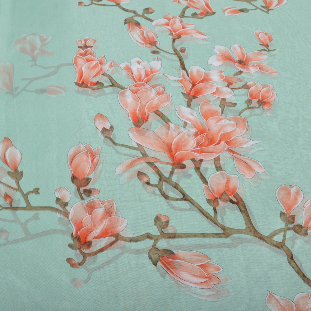 BYSIFA| Light Green Silk Scarf - Shawl Wrap Winter incelemesi ve fiyatı