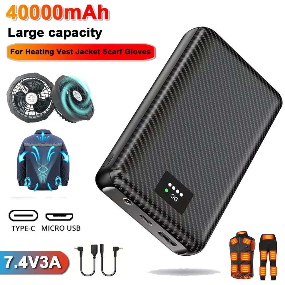 Ranwomen 30000/40000mAh Powerb - Heated Vest Battery incelemesi ve fiyatı