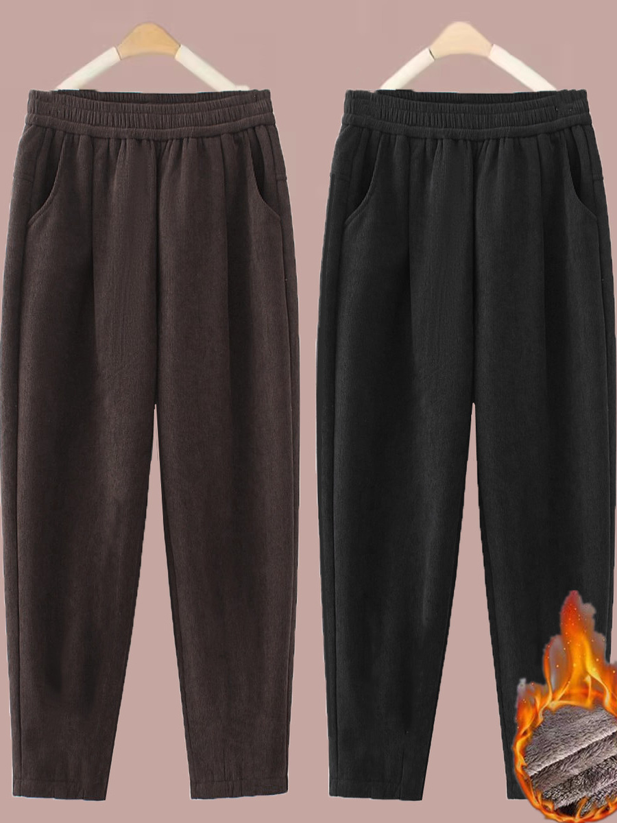 Thickened Straight Leg Pants W - Corduroy Pant Warm incelemesi ve fiyatı