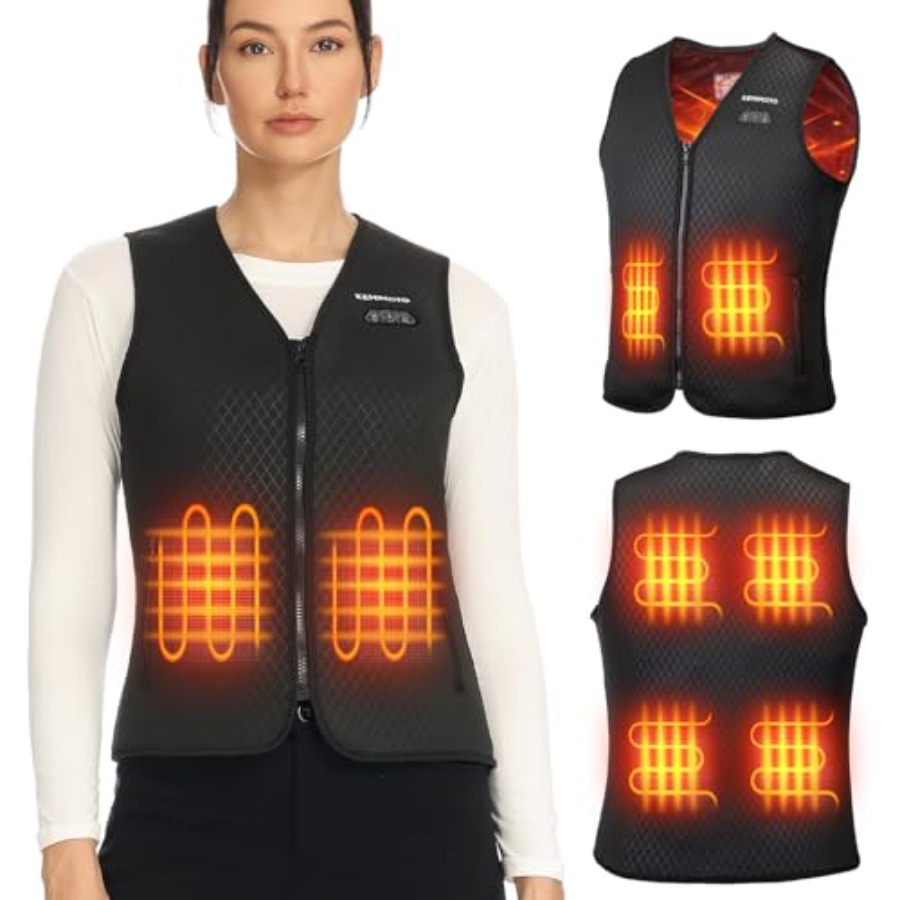 KEMIMOTO Womens Heated Vest El - Heated Vest Battery incelemesi ve fiyatı