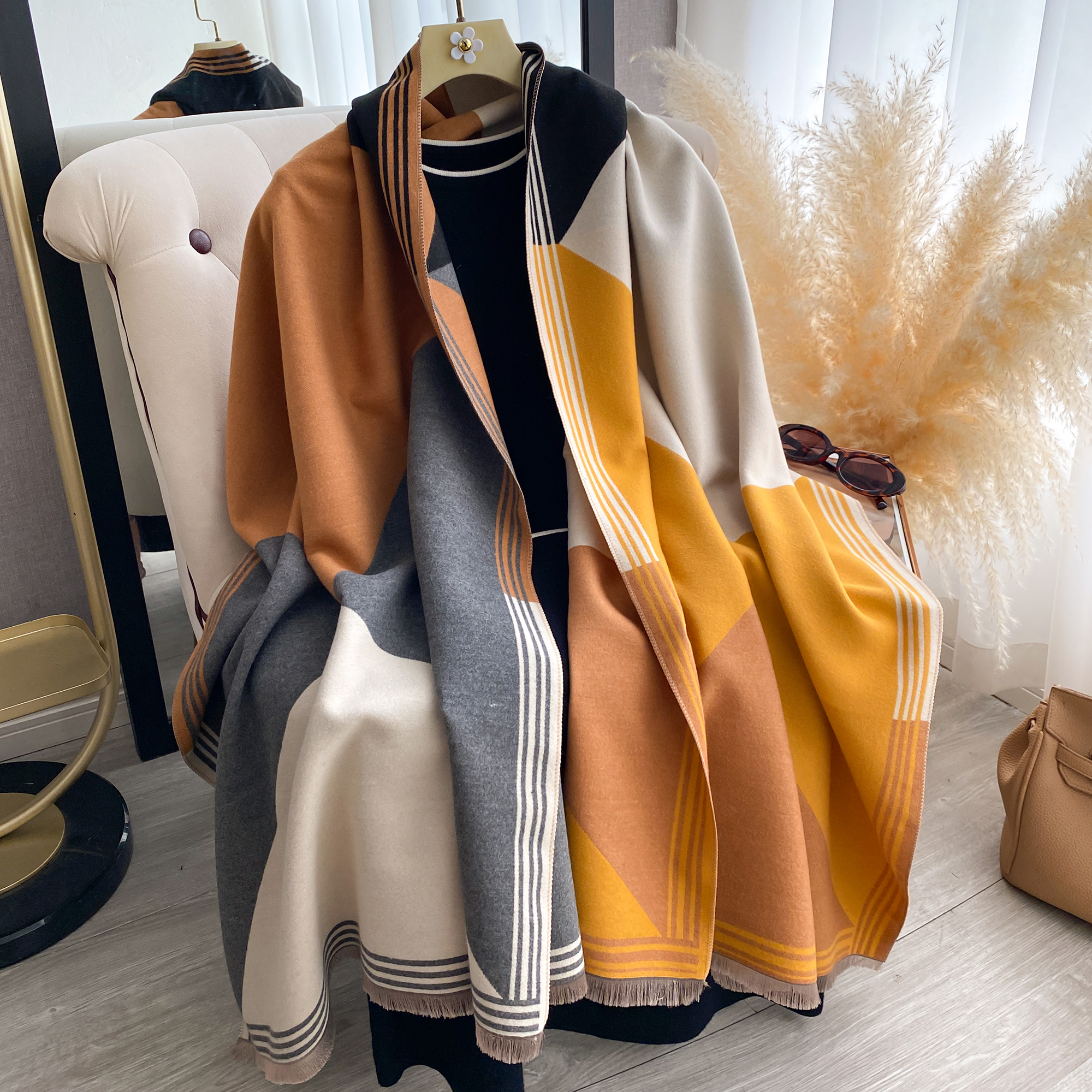 2025 Luxury Winter Cashmere Sc - Cashmere Pashmina Wrap incelemesi ve fiyatı
