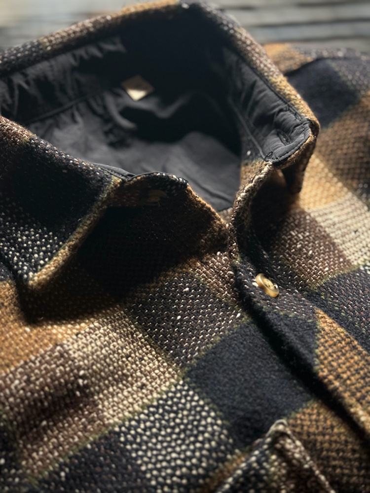 Mens American Vintage Yarn Dye - Flannel Shirt Lined incelemesi ve fiyatı