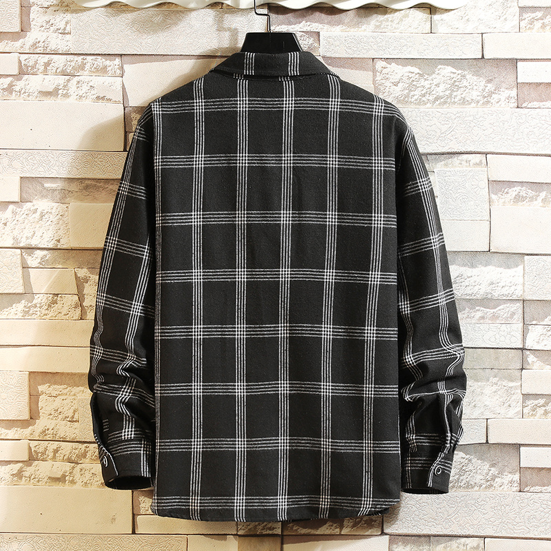 2025 Summer Men's Plaid Shirt  - Flannel Shirt Lined incelemesi ve fiyatı