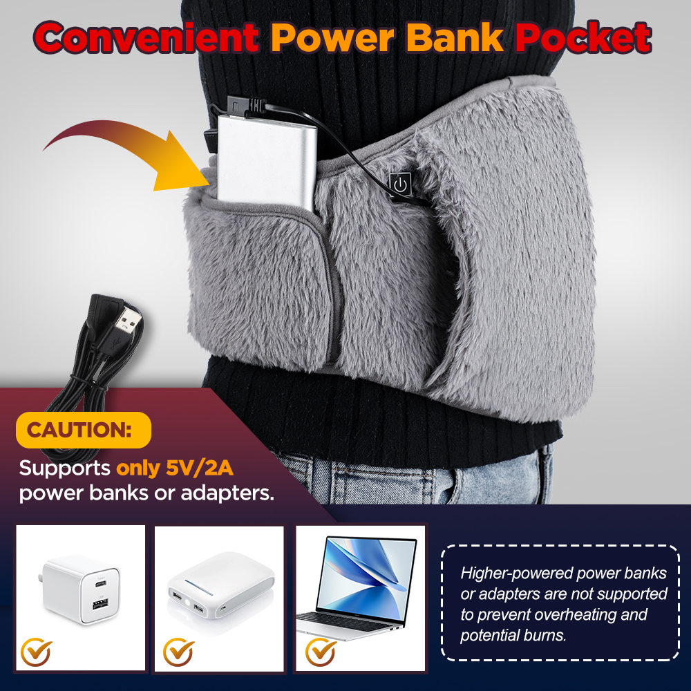 Electric Heating Waist Belt 3  - Hand Warmer Electric incelemesi ve fiyatı