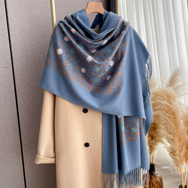 2025 New Embroidery Cashmere S - Cashmere Pashmina Wrap incelemesi ve fiyatı
