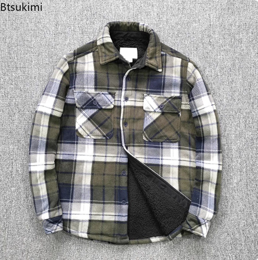 Mens Winter Fleece Linend Warm - Flannel Shirt Lined incelemesi ve fiyatı