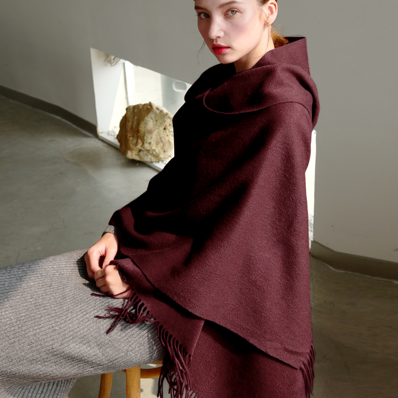 Wool Winter Scarf Women Fashio - Shawl Wrap Winter incelemesi ve fiyatı