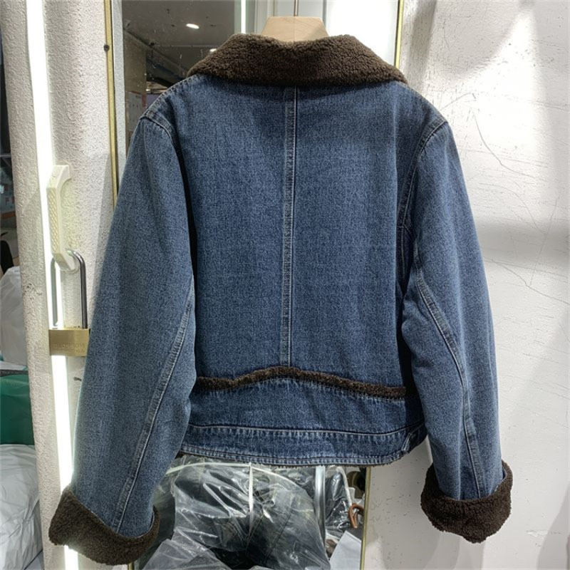 Thickened Denim Winter Coat Co - Down Jacket Packable incelemesi ve fiyatı