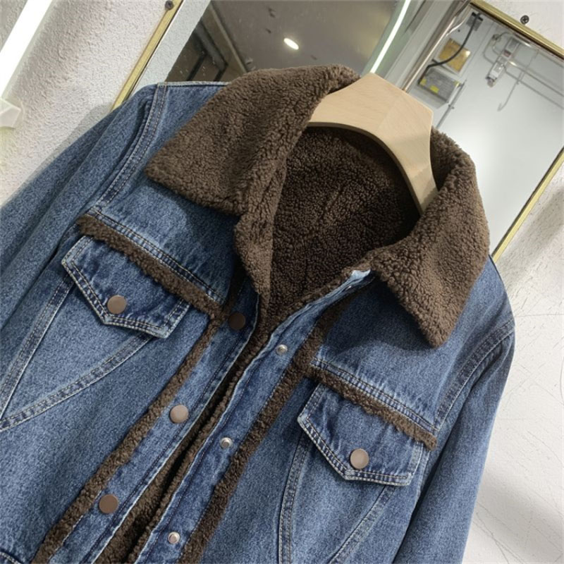 Thickened Denim Winter Coat Co - Down Jacket Packable incelemesi ve fiyatı