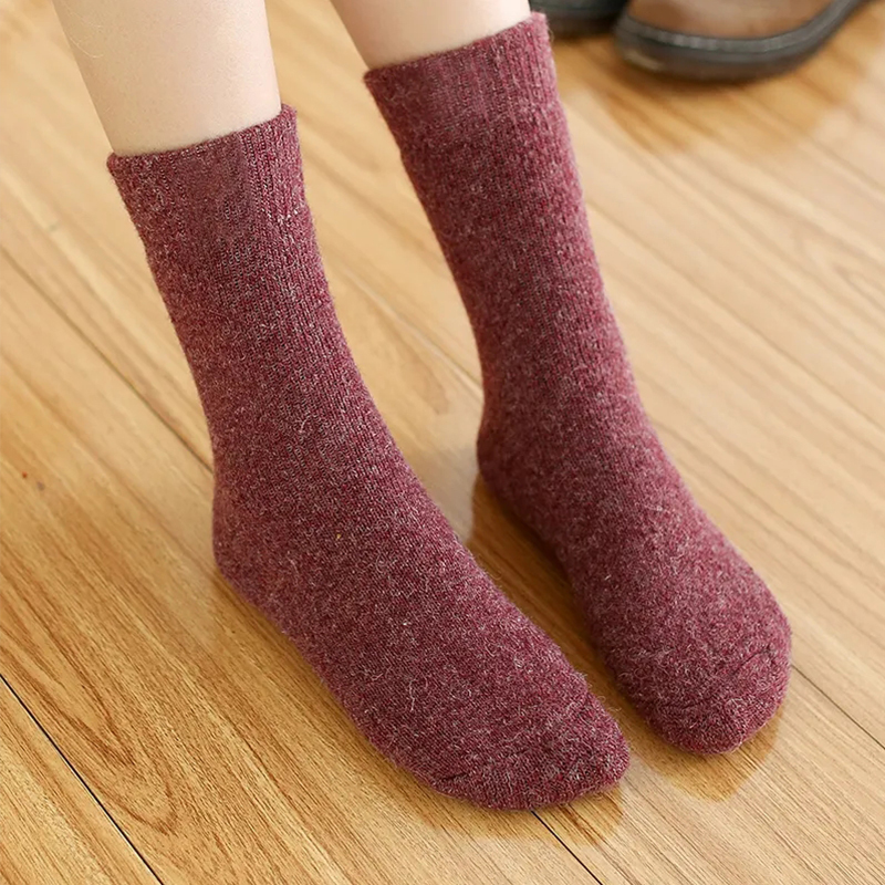 1 Pairs Winter Warm Women Sock - Thermal Sock Wool incelemesi ve fiyatı