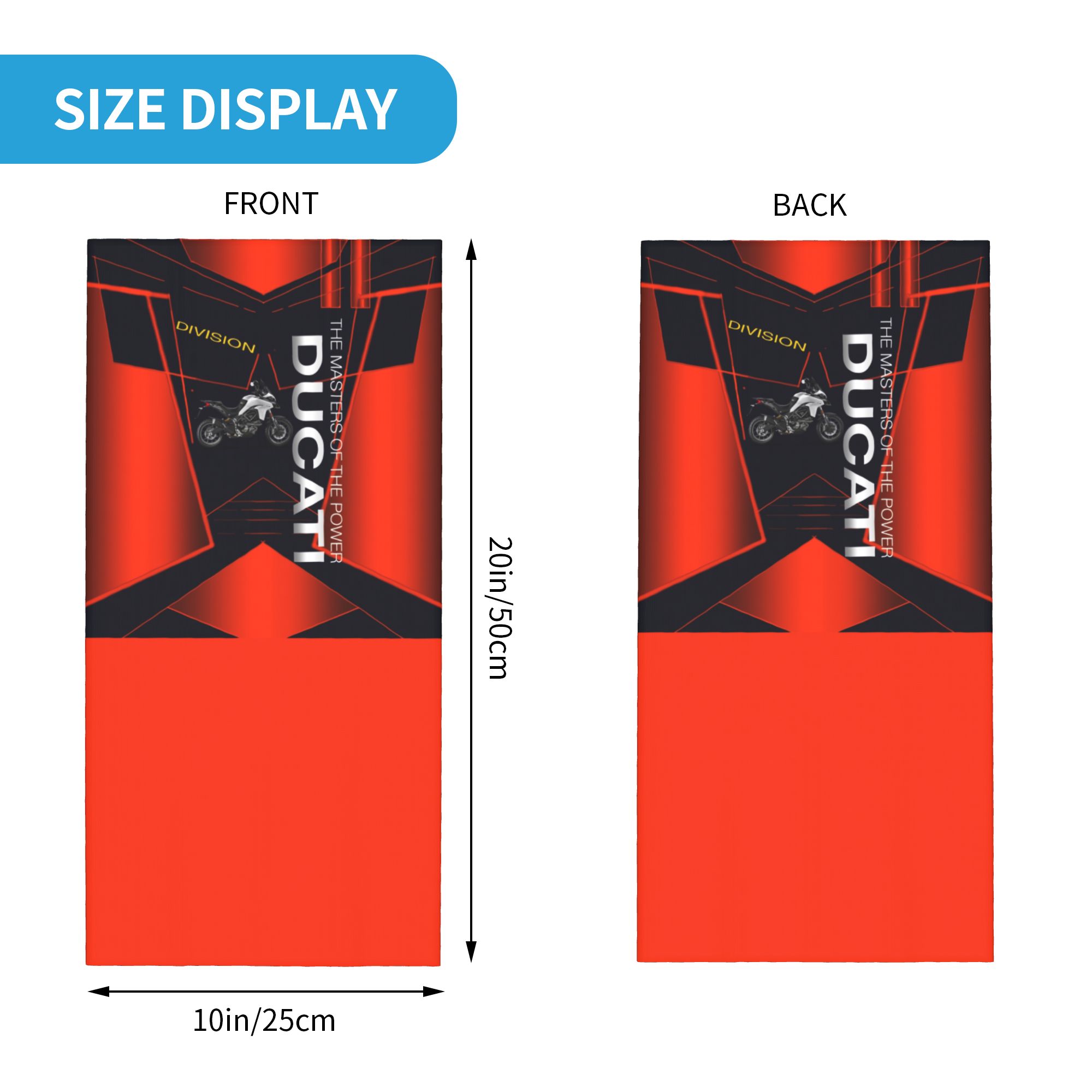Custom Racing Sprot Ducatis  B - Neck Gaiter Fleece incelemesi ve fiyatı