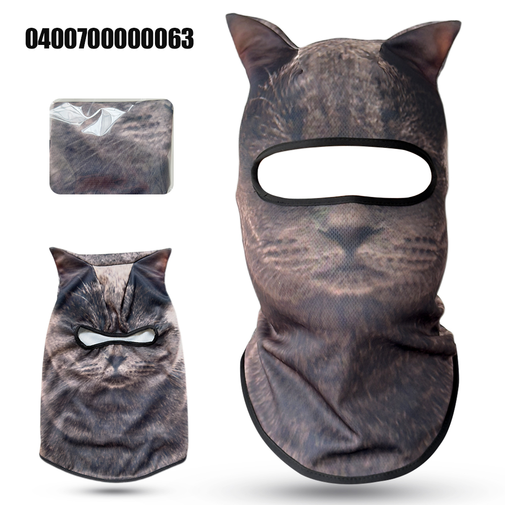 3D cat animal skiing Balaclava - Balaclava Ski Mask incelemesi ve fiyatı