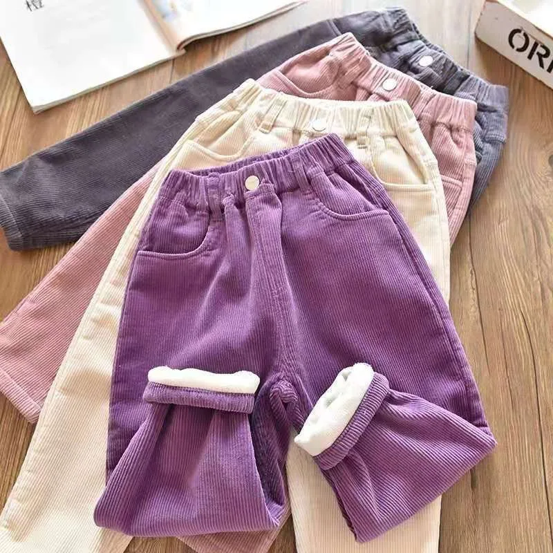 Velvet Lined Corduroy Kids Har - Corduroy Pant Warm incelemesi ve fiyatı