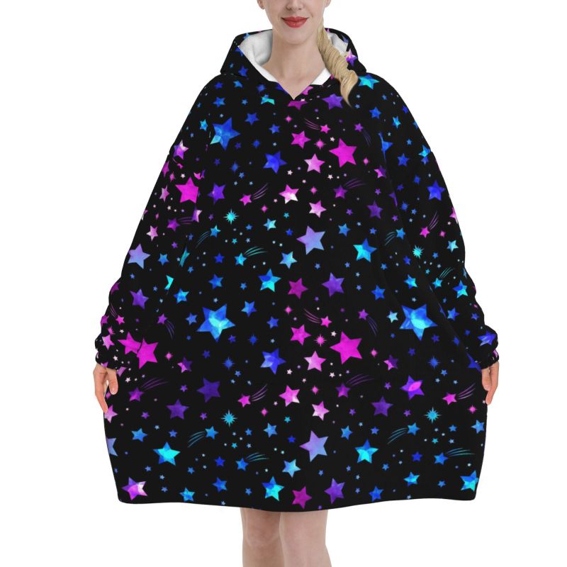 Space Galaxy Constellation Zod - Sherpa Hoodie Fleece incelemesi ve fiyatı